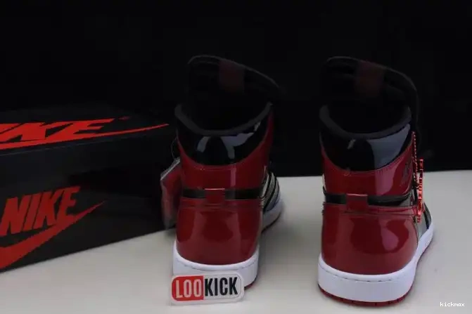 Rep OG 555088-063 Jordan Air High Bred 1 Patent 0427